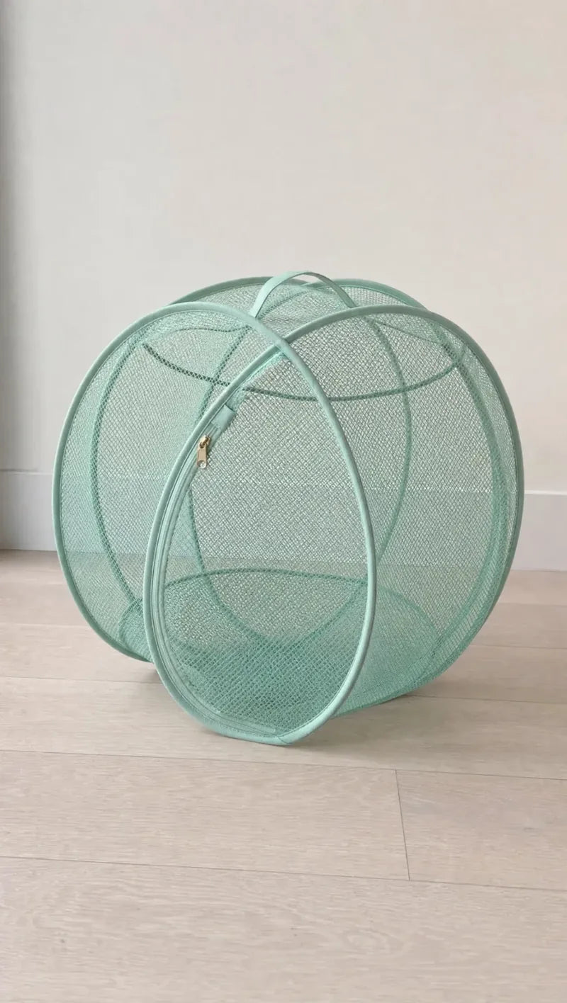 Mint Purrpod mesh playpen